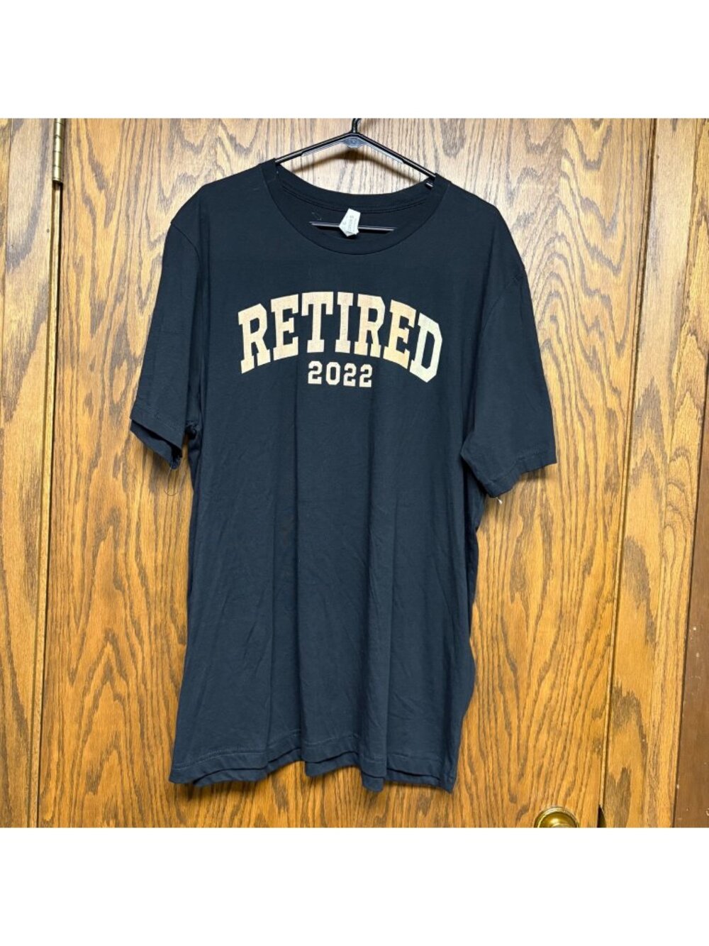 Retired 2022 Black T Shirt Size 2XL Athletic Style Arch Tee